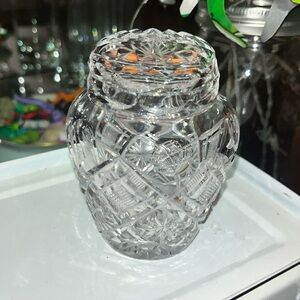Antique Preserves Jar with Lid